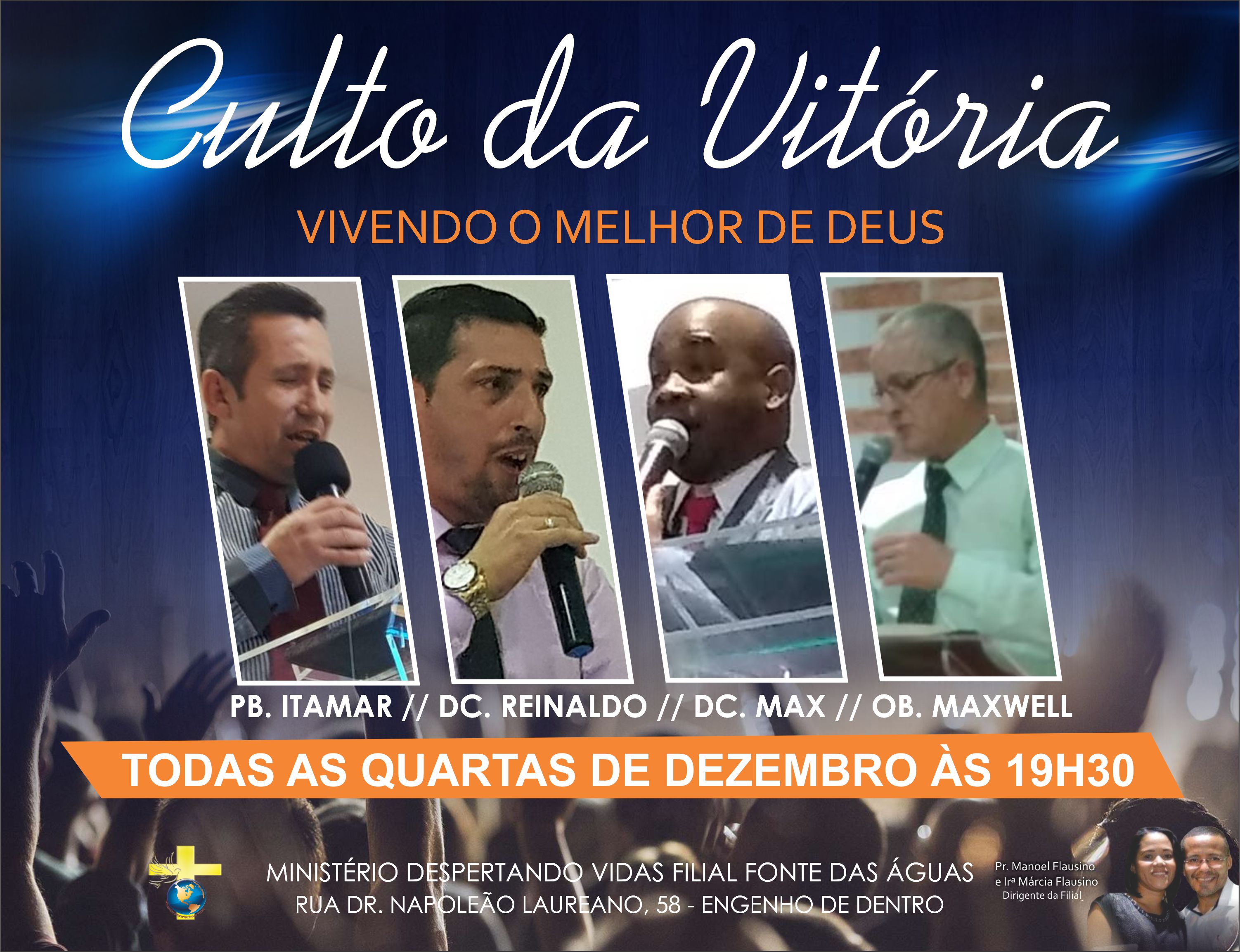 Culto da Vitória Filial Fonte das Águas